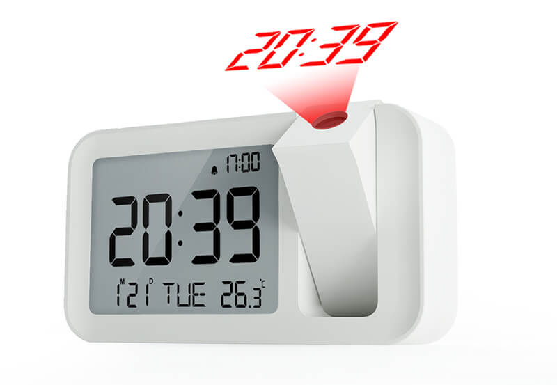 Projection Table Clock