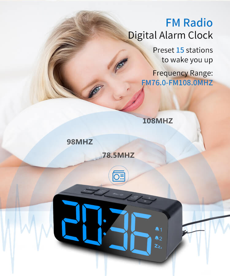 Bedrooms Digital Alarm Clock