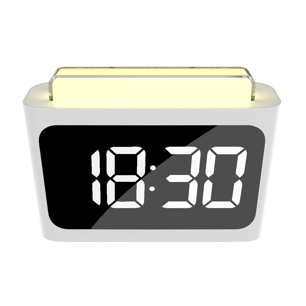 Alarm Clocks | 7 Color Human Body Induction Clock Household Night Light 