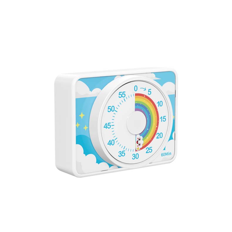 60 Minute Mechanical Camera Timer Retro Design Visual Countdown for Cooking Study Productivity